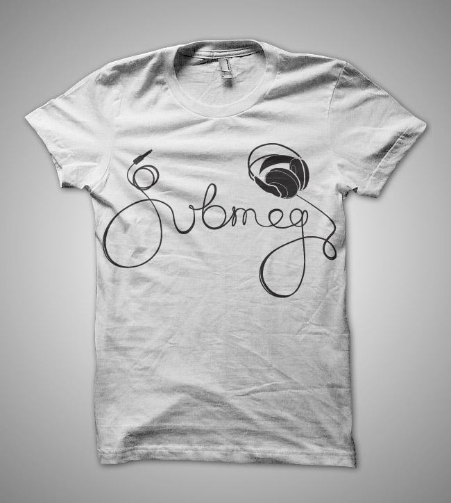 DJ Submeg t-shirt design