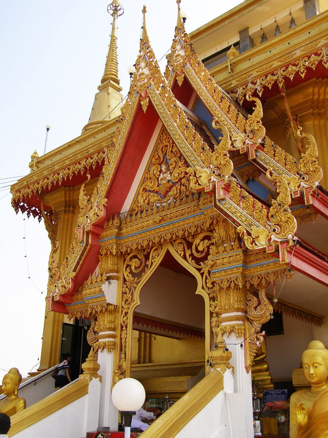 Entrance to a Buddhist temple